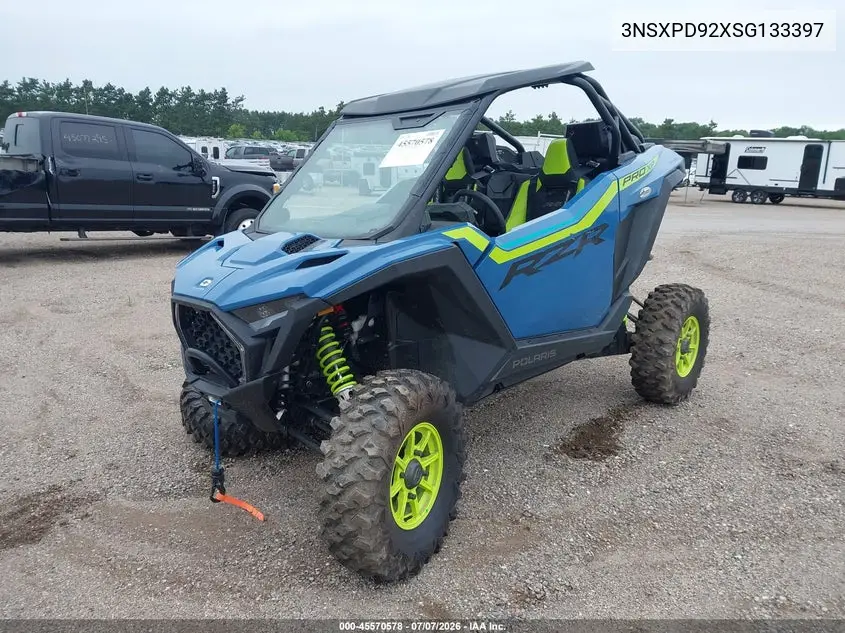 2025 Polaris Rzr Pro Xp Ultimate VIN: 3NSXPD92XSG133397 Lot: 45570578