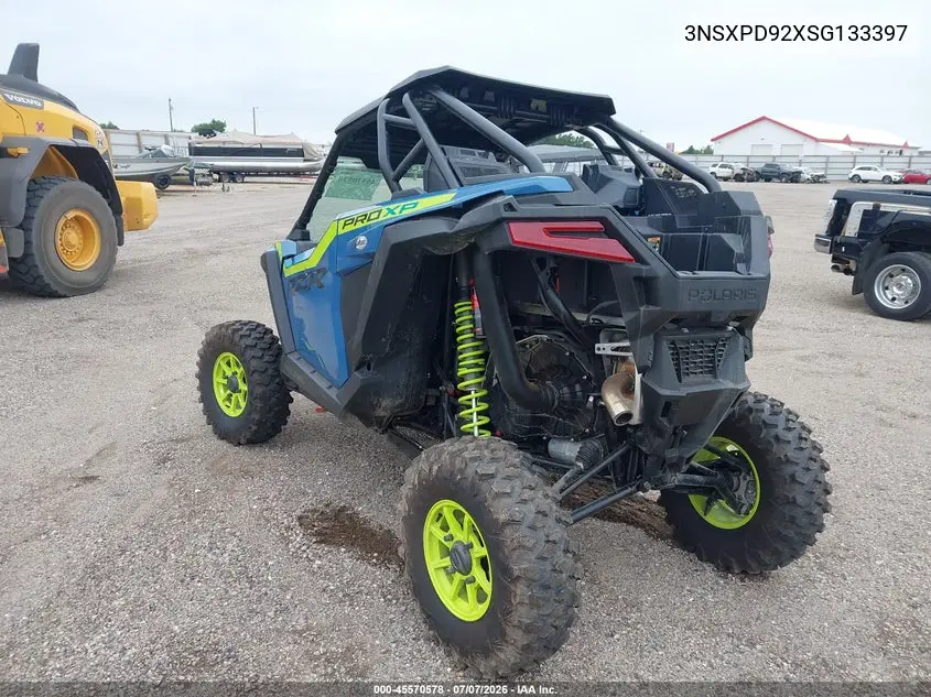 2025 Polaris Rzr Pro Xp Ultimate VIN: 3NSXPD92XSG133397 Lot: 45570578