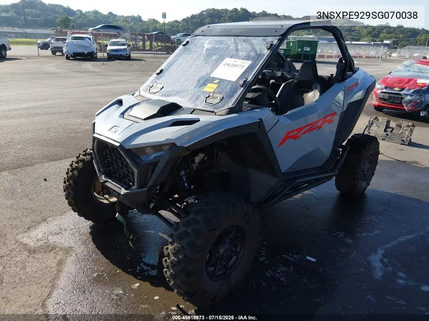 2025 Polaris Rzr Pro Xp Sport VIN: 3NSXPE929SG070038 Lot: 45618973