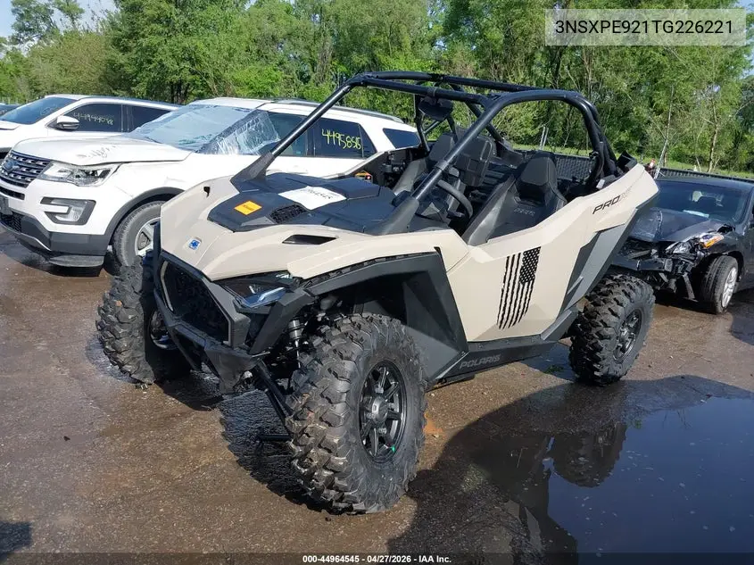 2026 Polaris Rzr Pro Xp Sport VIN: 3NSXPE921TG226221 Lot: 44964545