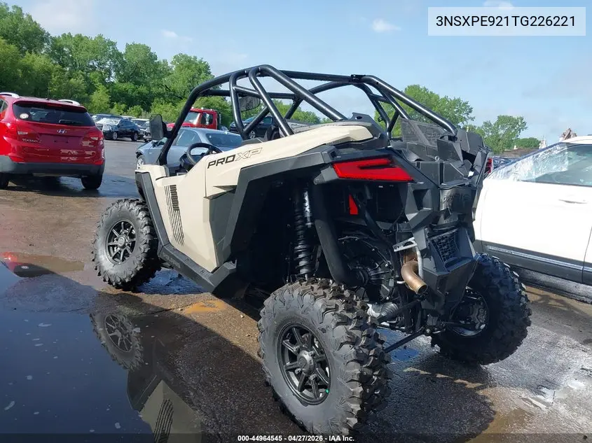 2026 Polaris Rzr Pro Xp Sport VIN: 3NSXPE921TG226221 Lot: 44964545
