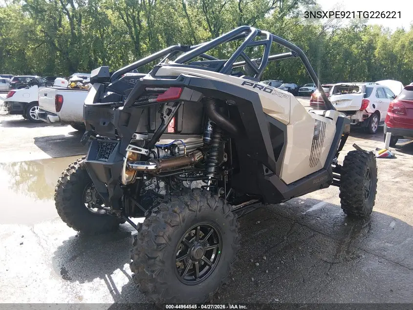 2026 Polaris Rzr Pro Xp Sport VIN: 3NSXPE921TG226221 Lot: 44964545