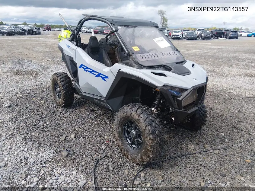 2026 Polaris Rzr Pro Xp Sport VIN: 3NSXPE922TG143557 Lot: 44977647
