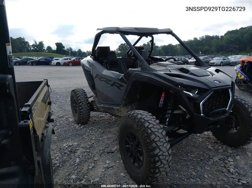 2026 Polaris Rzr Pro S Ultimate VIN: 3NSSPD929TG226729 Lot: 45392737