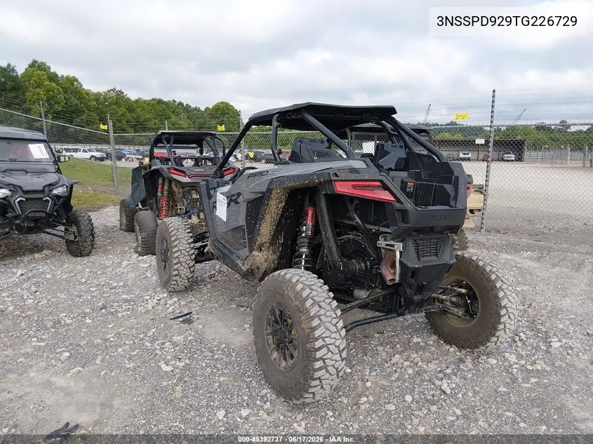 2026 Polaris Rzr Pro S Ultimate VIN: 3NSSPD929TG226729 Lot: 45392737