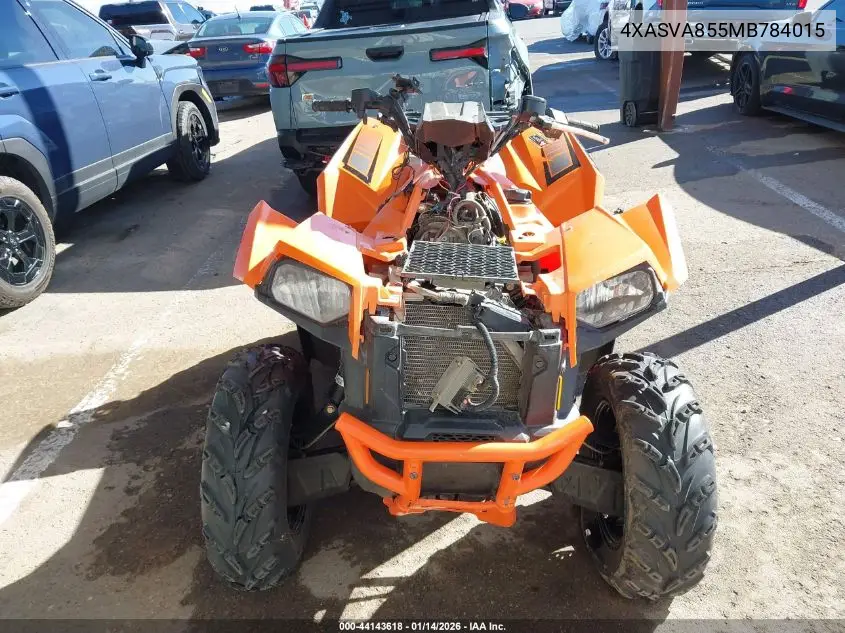 2021 Polaris Scrambler 850 VIN: 4XASVA855MB784015 Lot: 44143618