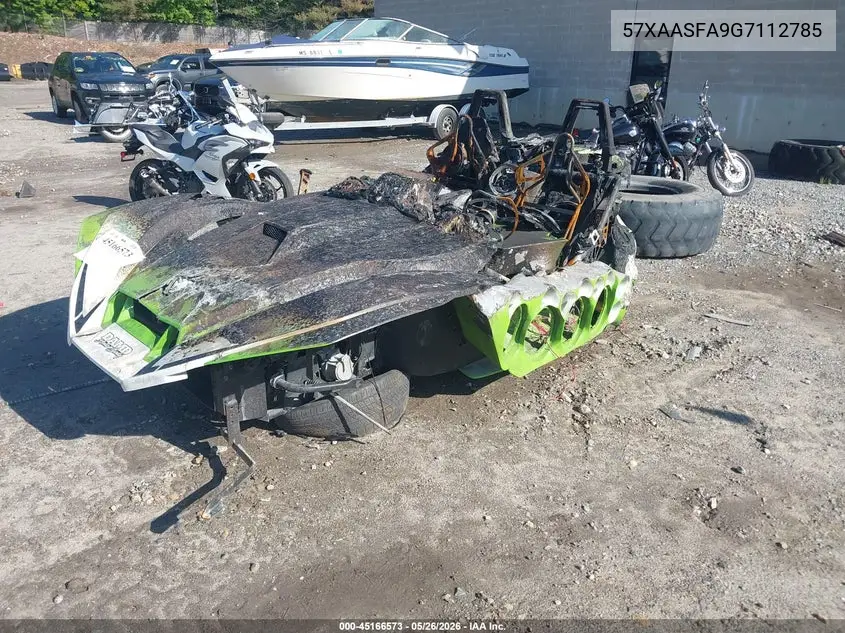 2016 Polaris Slingshot VIN: 57XAASFA9G7112785 Lot: 45166573