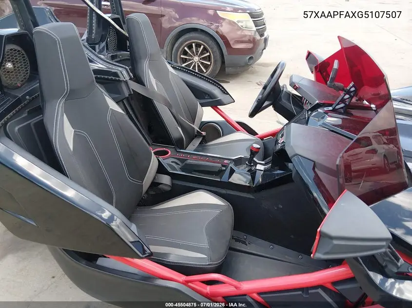 2016 Polaris Slingshot Sl VIN: 57XAAPFAXG5107507 Lot: 45504875
