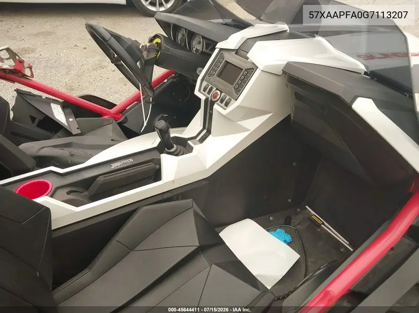 2016 Polaris Slingshot Sl VIN: 57XAAPFA0G7113207 Lot: 45644411