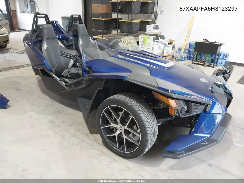 2017 Polaris Slingshot Sl VIN: 57XAAPFA6H8123297 Lot: 45260543
