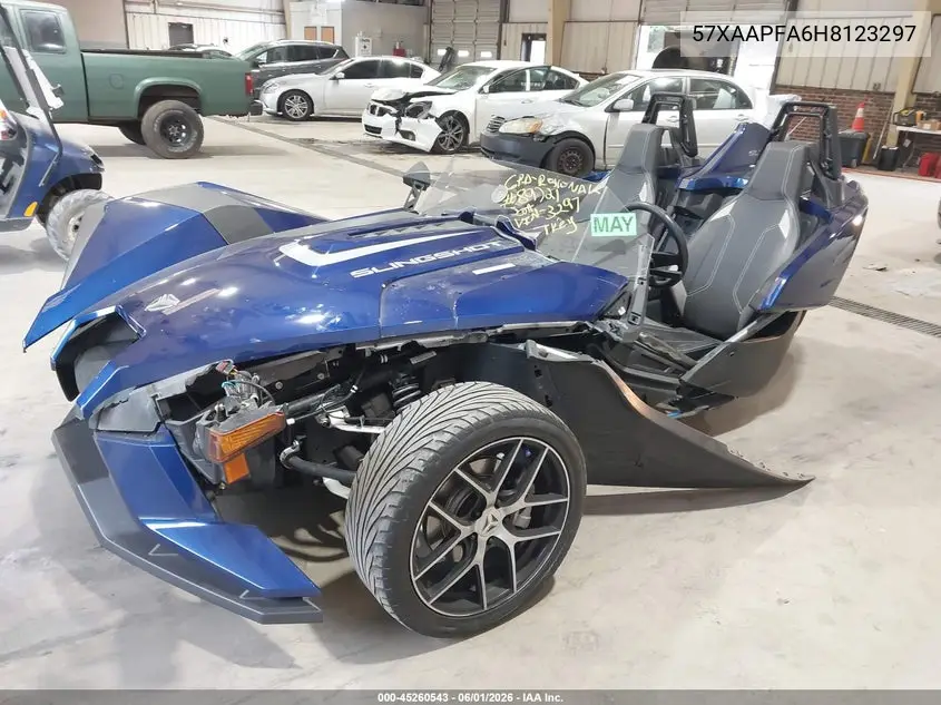 2017 Polaris Slingshot Sl VIN: 57XAAPFA6H8123297 Lot: 45260543