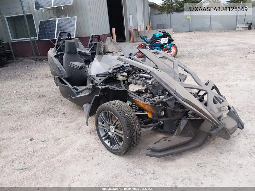 2018 Polaris Slingshot VIN: 57XAASFA3J8125369 Lot: 44962878