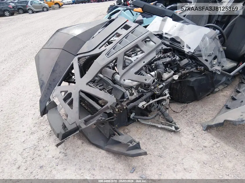 2018 Polaris Slingshot VIN: 57XAASFA3J8125369 Lot: 44962878