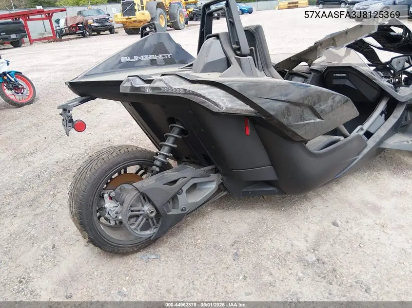 2018 Polaris Slingshot VIN: 57XAASFA3J8125369 Lot: 44962878