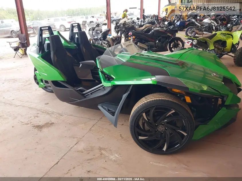 2018 Polaris Slingshot Sl VIN: 57XAAPFA6J8125542 Lot: 45059866