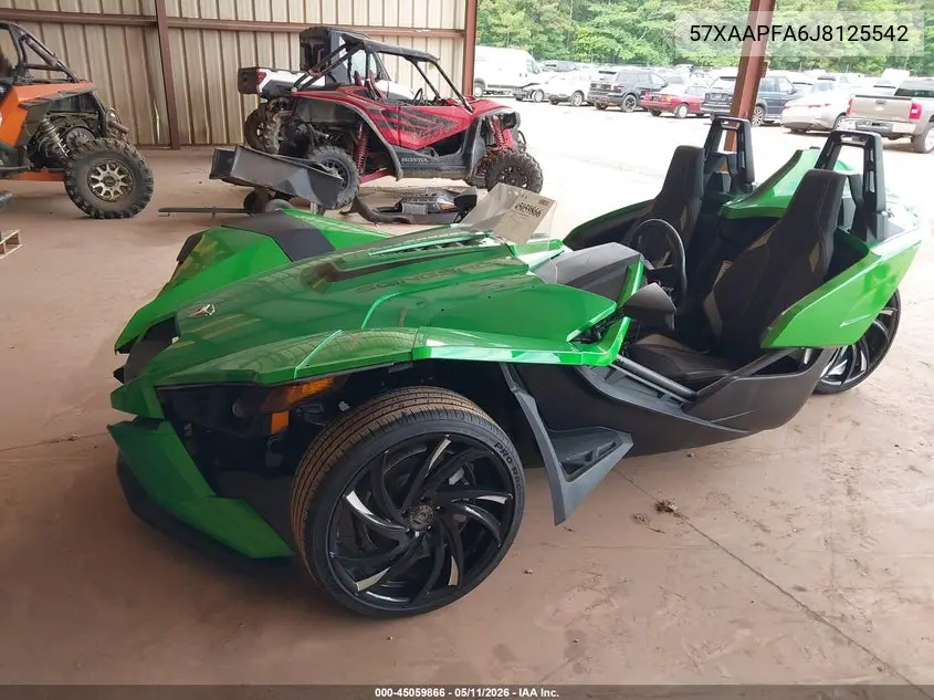 2018 Polaris Slingshot Sl VIN: 57XAAPFA6J8125542 Lot: 45059866