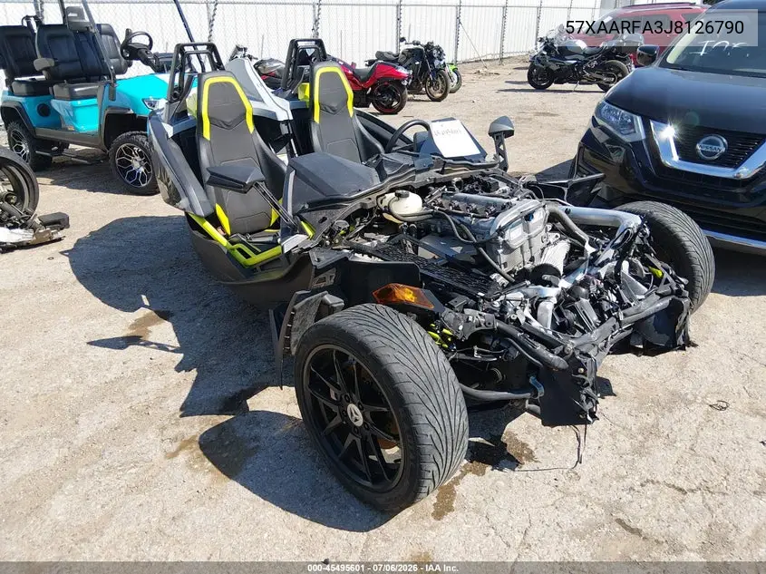 2018 Polaris Slingshot Slr VIN: 57XAARFA3J8126790 Lot: 45495601