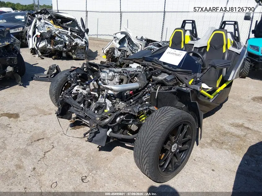 2018 Polaris Slingshot Slr VIN: 57XAARFA3J8126790 Lot: 45495601