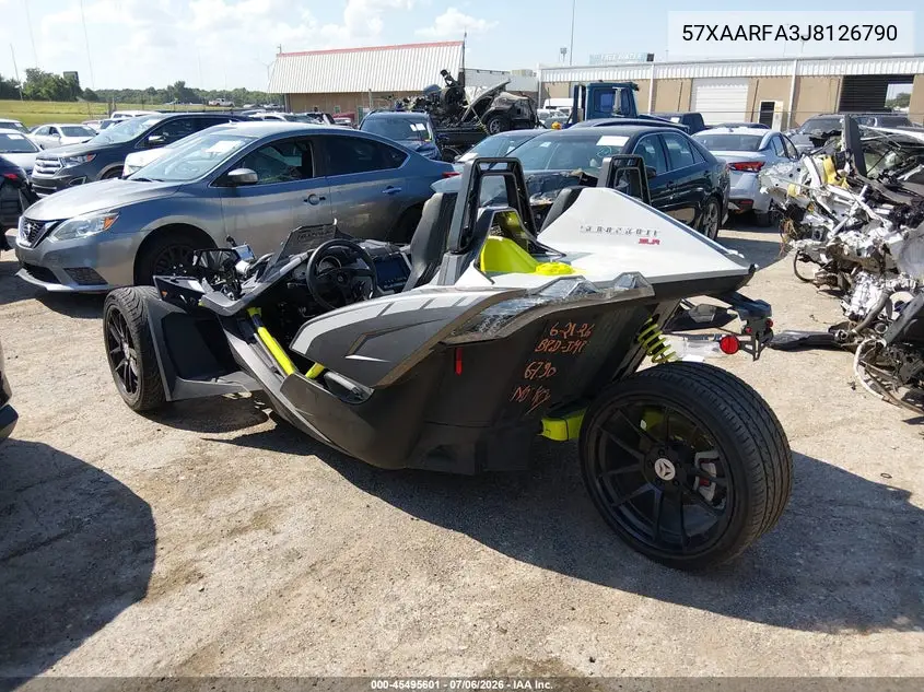 2018 Polaris Slingshot Slr VIN: 57XAARFA3J8126790 Lot: 45495601