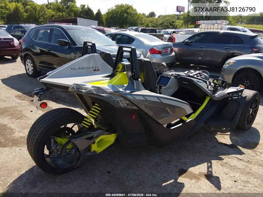 2018 Polaris Slingshot Slr VIN: 57XAARFA3J8126790 Lot: 45495601