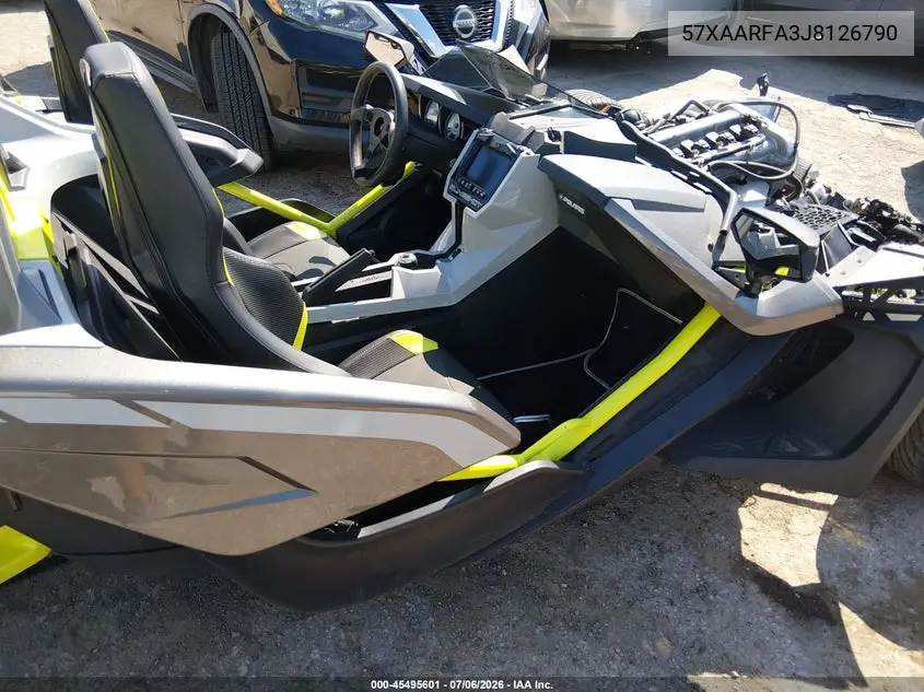 2018 Polaris Slingshot Slr VIN: 57XAARFA3J8126790 Lot: 45495601