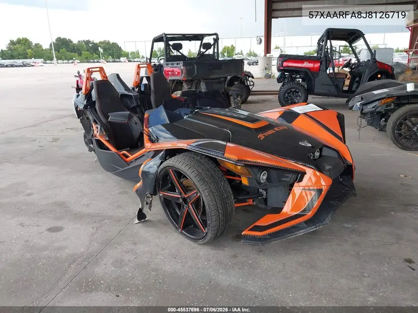 2018 Polaris Slingshot Slr VIN: 57XAARFA8J8126719 Lot: 45537696
