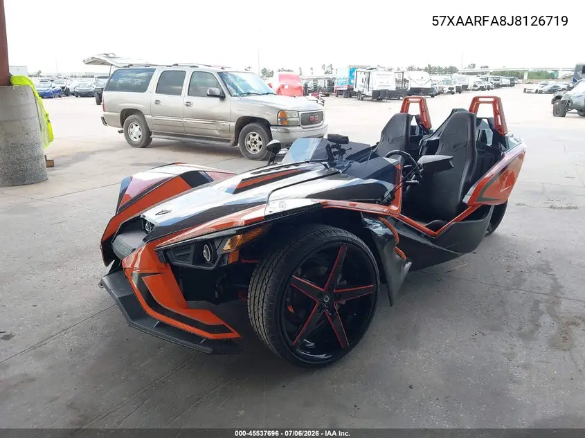 2018 Polaris Slingshot Slr VIN: 57XAARFA8J8126719 Lot: 45537696