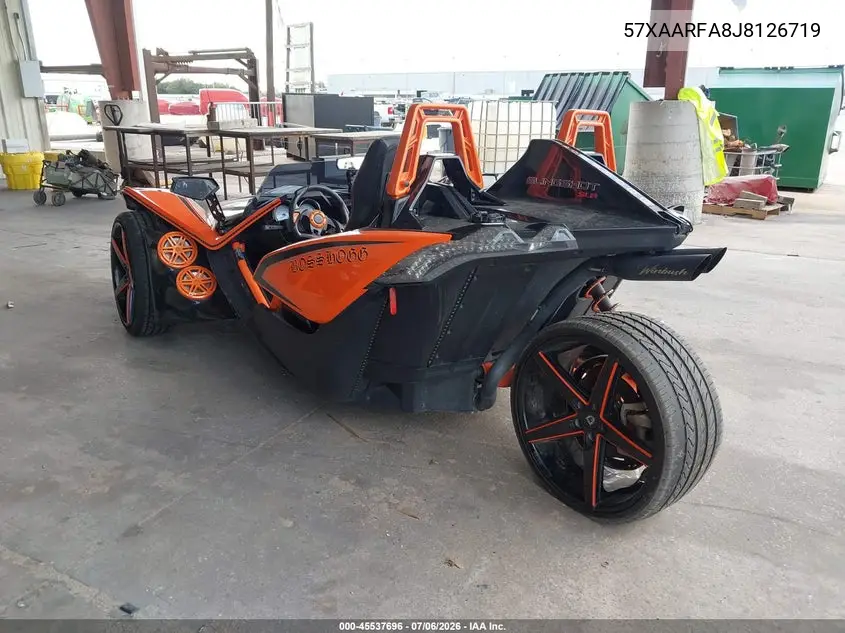 2018 Polaris Slingshot Slr VIN: 57XAARFA8J8126719 Lot: 45537696