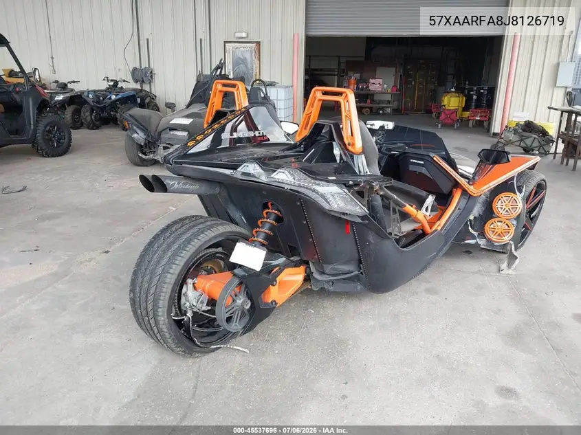 2018 Polaris Slingshot Slr VIN: 57XAARFA8J8126719 Lot: 45537696
