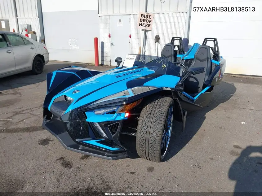 2020 Polaris Slingshot R VIN: 57XAARHB3L8138513 Lot: 44928695