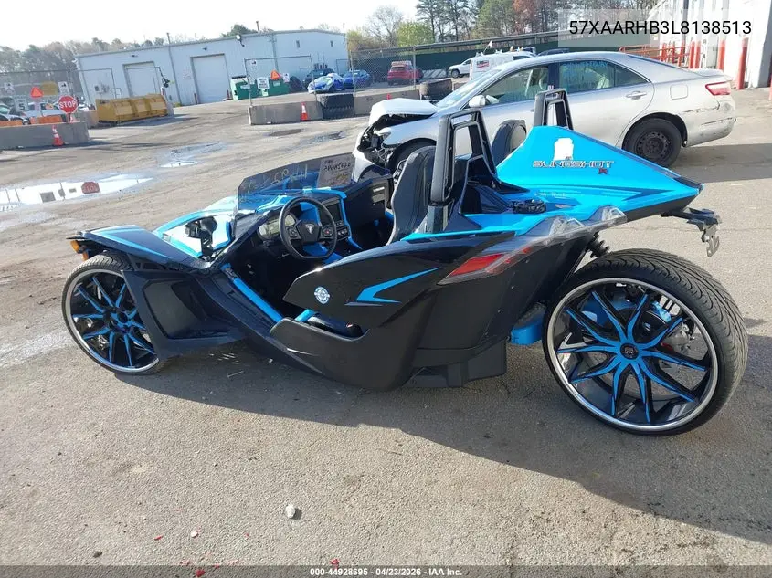2020 Polaris Slingshot R VIN: 57XAARHB3L8138513 Lot: 44928695