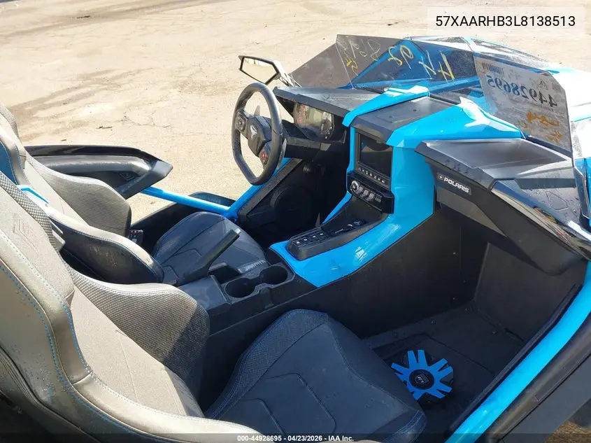 2020 Polaris Slingshot R VIN: 57XAARHB3L8138513 Lot: 44928695