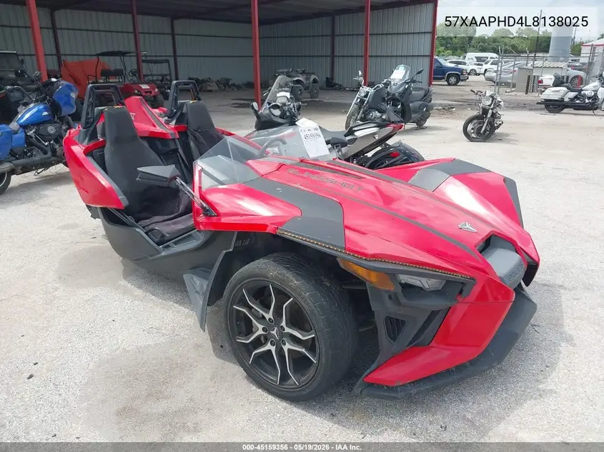 2020 Polaris Slingshot Sl VIN: 57XAAPHD4L8138025 Lot: 45159356