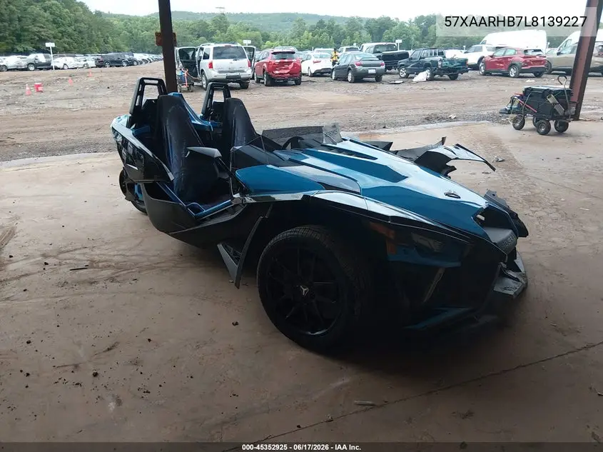 2020 Polaris Slingshot R VIN: 57XAARHB7L8139227 Lot: 45352925