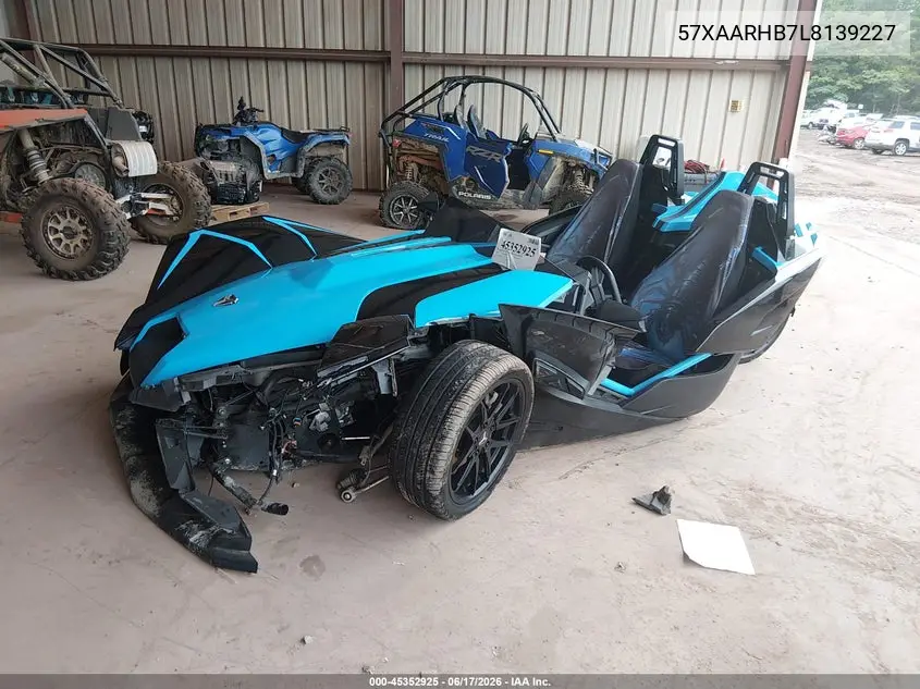 2020 Polaris Slingshot R VIN: 57XAARHB7L8139227 Lot: 45352925