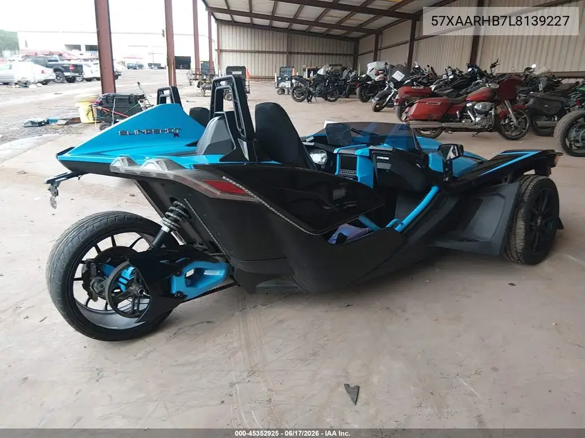 2020 Polaris Slingshot R VIN: 57XAARHB7L8139227 Lot: 45352925