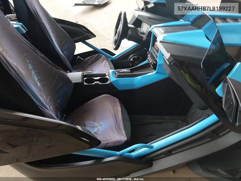 2020 Polaris Slingshot R VIN: 57XAARHB7L8139227 Lot: 45352925