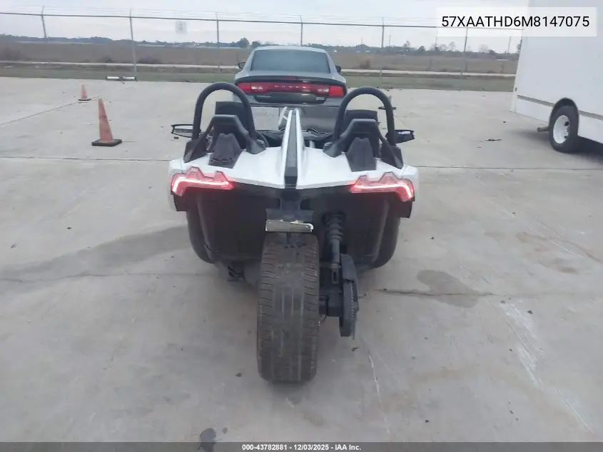 2021 Polaris Slingshot S With Technology Package VIN: 57XAATHD6M8147075 Lot: 43782881