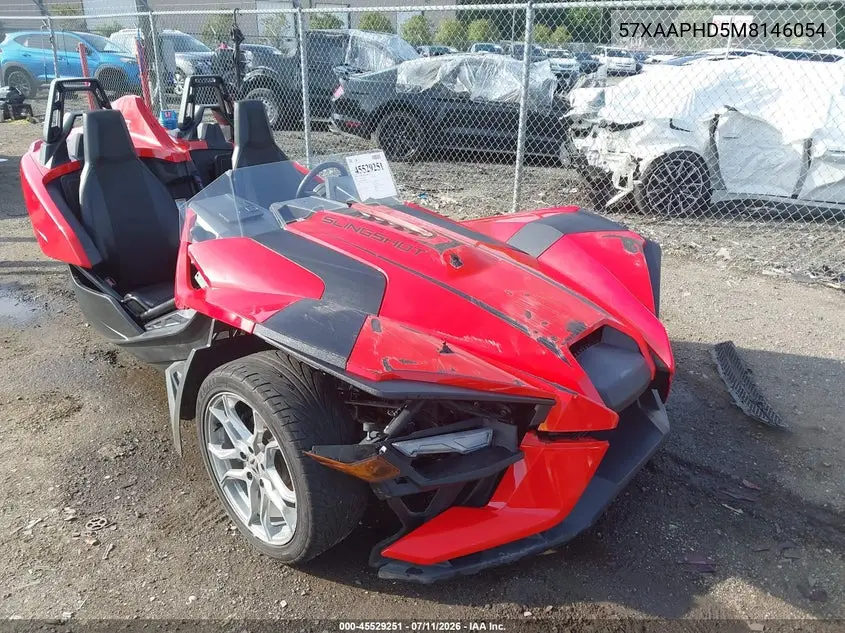 2021 Polaris Slingshot Sl VIN: 57XAAPHD5M8146054 Lot: 45529251