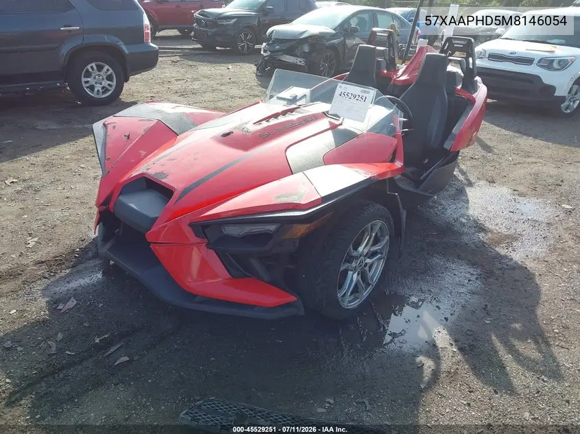 2021 Polaris Slingshot Sl VIN: 57XAAPHD5M8146054 Lot: 45529251