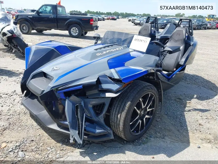 2021 Polaris Slingshot VIN: 57XAARGB1M8140473 Lot: 45538711