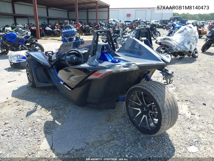 2021 Polaris Slingshot VIN: 57XAARGB1M8140473 Lot: 45538711
