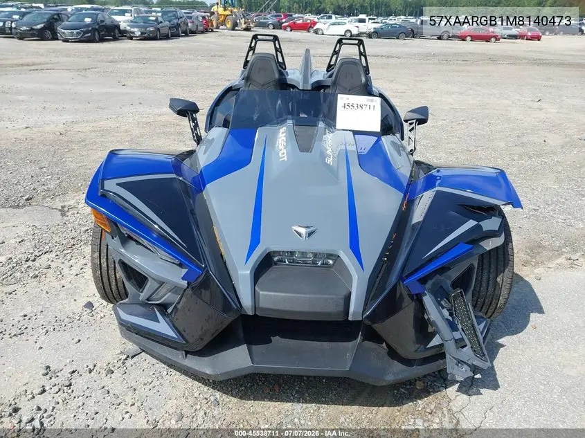 2021 Polaris Slingshot VIN: 57XAARGB1M8140473 Lot: 45538711