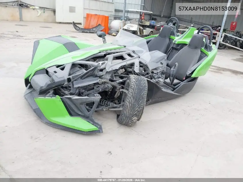 2022 Polaris Slingshot Sl VIN: 57XAAPHD0N8153009 Lot: 44179787