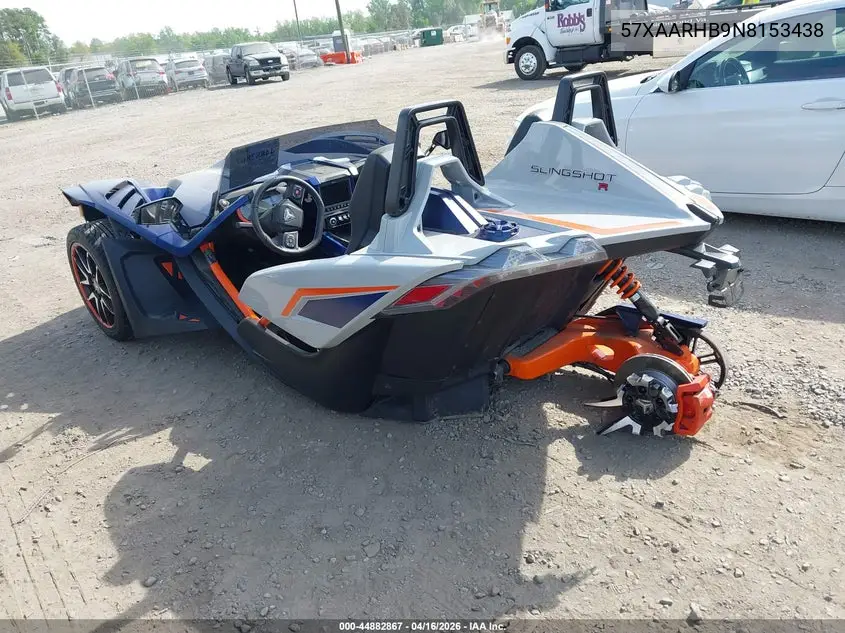 2022 Polaris Slingshot VIN: 57XAARHB9N8153438 Lot: 44882867