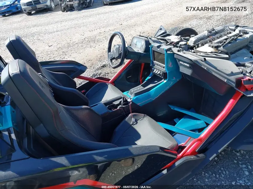 2022 Polaris Slingshot R VIN: 57XAARHB7N8152675 Lot: 45051977
