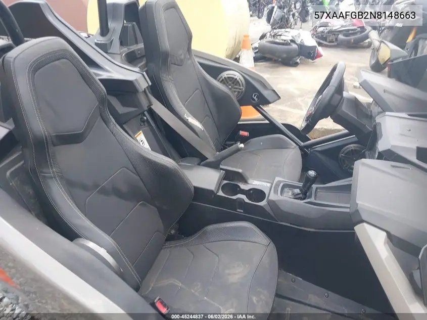 2022 Polaris Slingshot Slr VIN: 57XAAFGB2N8148663 Lot: 45244837
