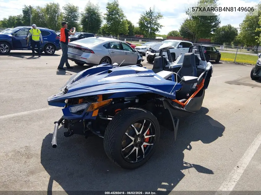 2022 Polaris Slingshot R VIN: 57XAARGB4N8149606 Lot: 45260416
