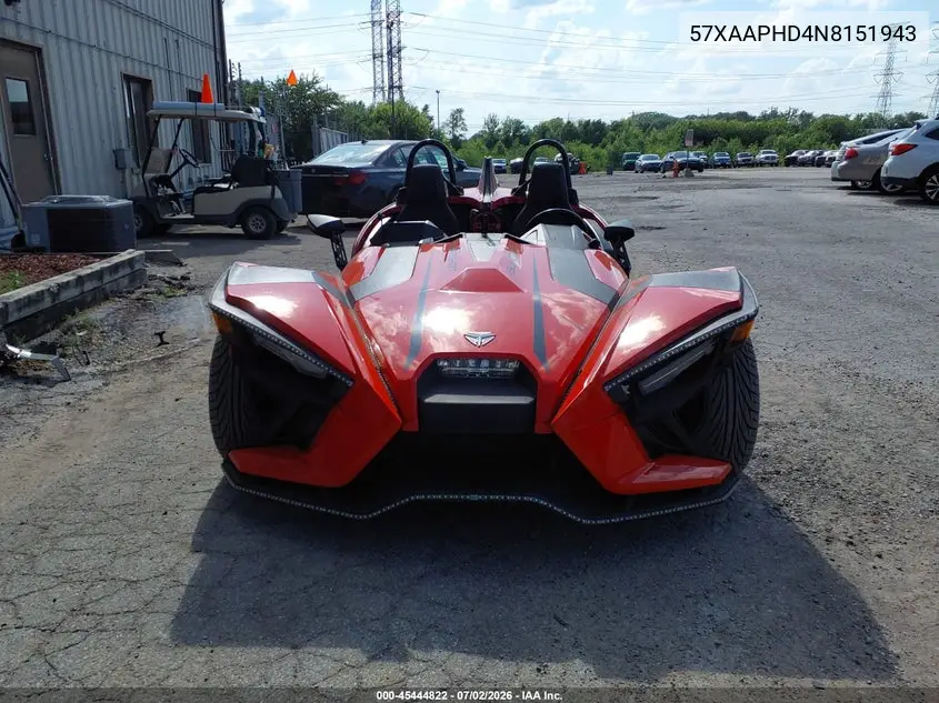 2022 Polaris Slingshot Sl VIN: 57XAAPHD4N8151943 Lot: 45444822