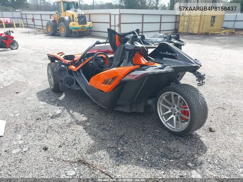 2023 Polaris Slingshot VIN: 57XAARGB4P8158437 Lot: 44571006